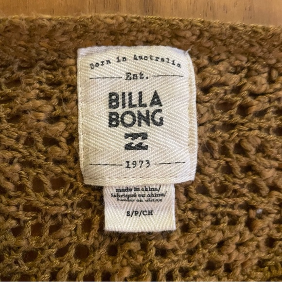Billabong Chill Out Relaxed Loose Knit Sweater - Moss - Picture 4 of 9